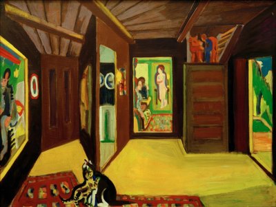 Bergatelier alkotó: Ernst Ludwig Kirchner