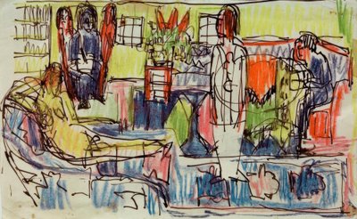 Modern bohém alkotó: Ernst Ludwig Kirchner