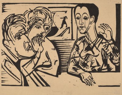 Beszélgetés alkotó: Ernst Ludwig Kirchner