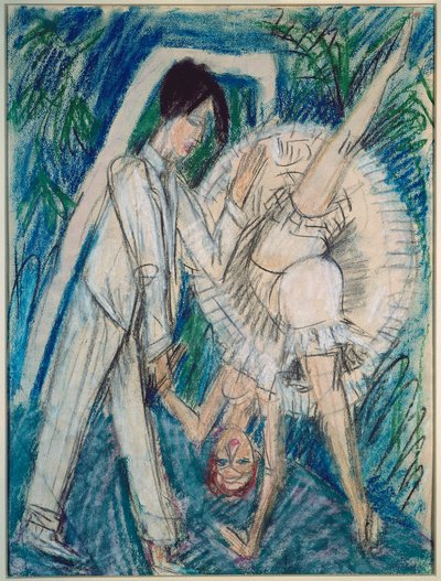 Táncoló pár alkotó: Ernst Ludwig Kirchner