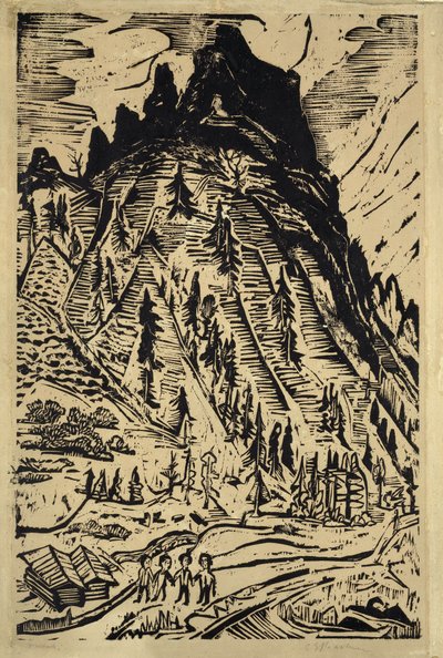 A hegy alkotó: Ernst Ludwig Kirchner