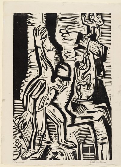 A hegymászók alkotó: Ernst Ludwig Kirchner