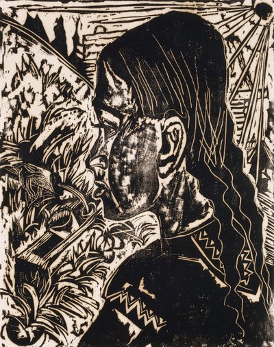 Dorli, 1917 alkotó: Ernst Ludwig Kirchner