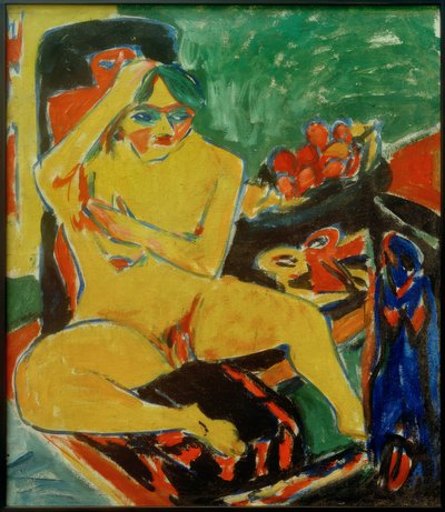 E.L.Kirchner, Act in the Atelier alkotó: Ernst Ludwig Kirchner