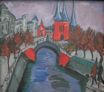 Elisabethufer alkotó: Ernst Ludwig Kirchner
