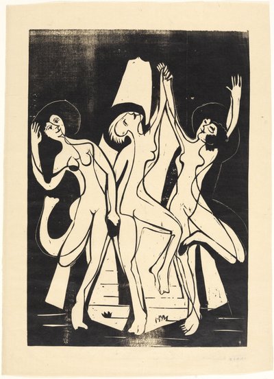 Színtánc alkotó: Ernst Ludwig Kirchner