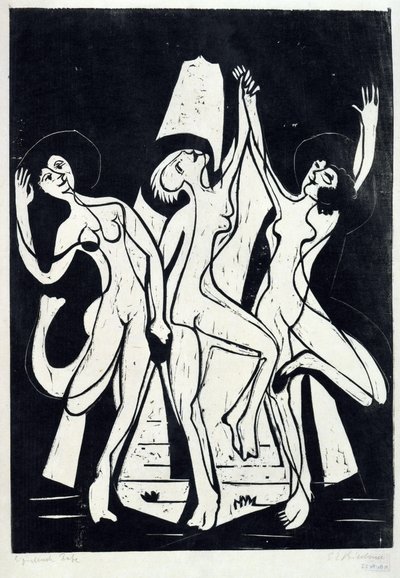 Színek tánca alkotó: Ernst Ludwig Kirchner