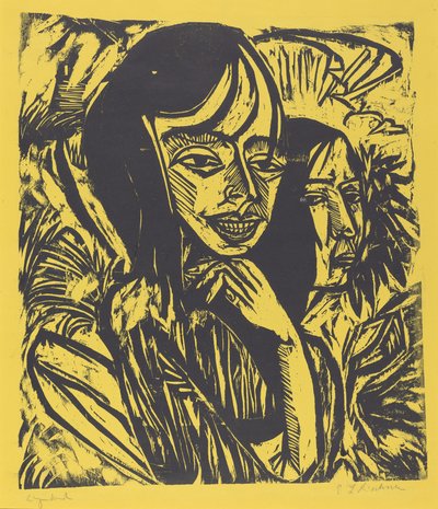 Fehmarn lányok alkotó: Ernst Ludwig Kirchner