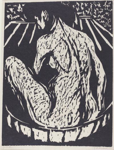 Női akt alkotó: Ernst Ludwig Kirchner