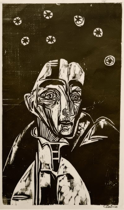Nő az éjszakában alkotó: Ernst Ludwig Kirchner