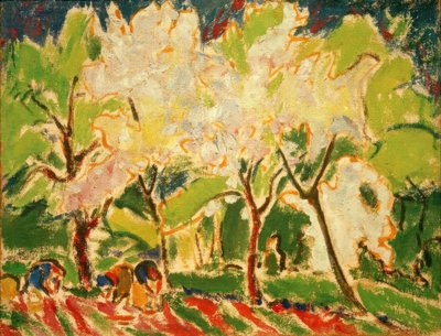 Tavaszi táj alkotó: Ernst Ludwig Kirchner