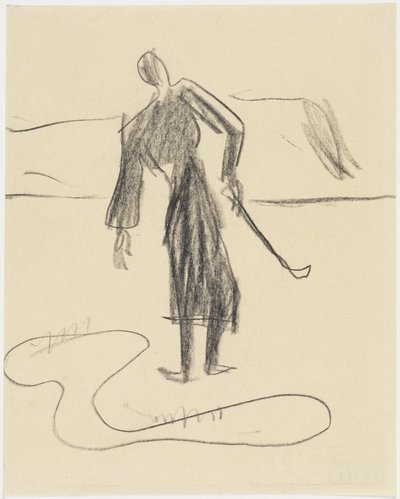 golfozó alkotó: Ernst Ludwig Kirchner