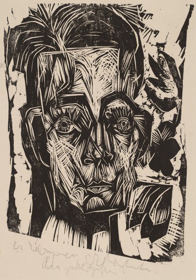 Dr. Robert Binswanger (a diák) vezetője alkotó: Ernst Ludwig Kirchner