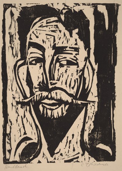 Prof. Dr. Graef tanszékvezető alkotó: Ernst Ludwig Kirchner