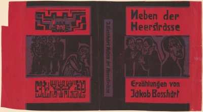 Jakob Bolsharat: Neben der Heyerstrasse (Jakob Bolsharat: A főutca közelében) alkotó: Ernst Ludwig Kirchner