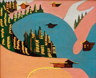 Junkerboden alkotó: Ernst Ludwig Kirchner