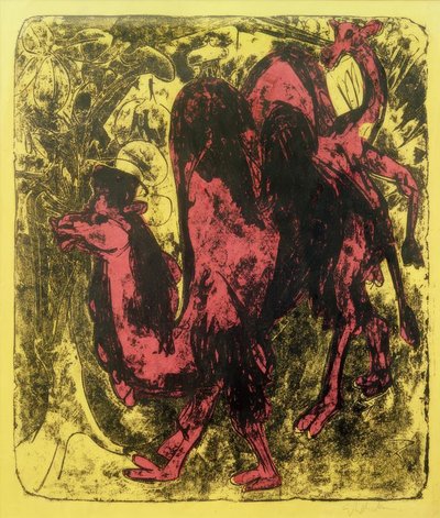 Teve és dromedár alkotó: Ernst Ludwig Kirchner