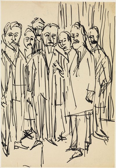 Kollégium alkotó: Ernst Ludwig Kirchner