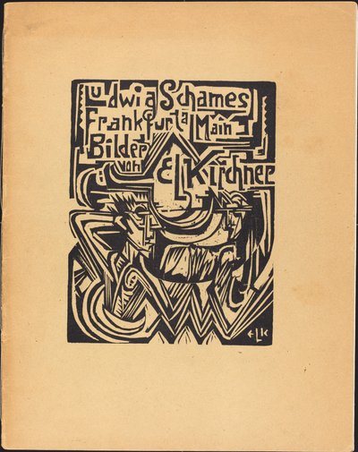Ludwig Schames Frankfurt a Main Bilder von E L Kirchner (Ludwig Schames Frankfurt a Main képek: E L Kirchner) alkotó: Ernst Ludwig Kirchner