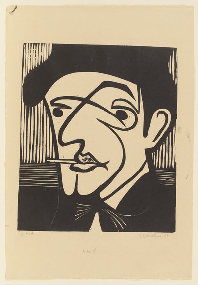 M. festő alkotó: Ernst Ludwig Kirchner