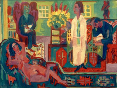 Modern cseh alkotó: Ernst Ludwig Kirchner