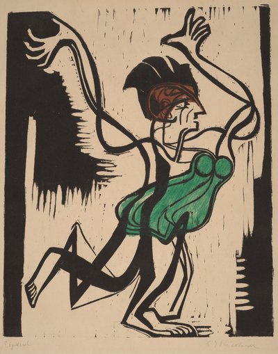 Palucca alkotó: Ernst Ludwig Kirchner