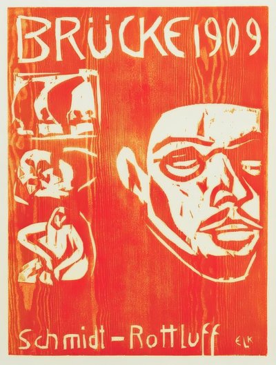 Schmidt-Rottluff portré alkotó: Ernst Ludwig Kirchner