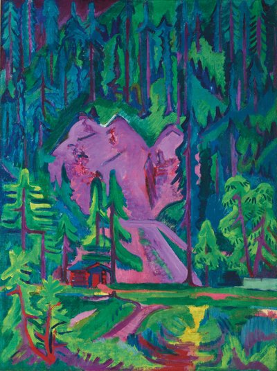 Kőbánya Wildbodenben; Kőbánya Wildbodenben, 1923 körül alkotó: Ernst Ludwig Kirchner