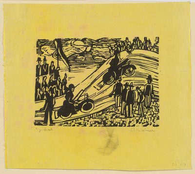 Radrennen alkotó: Ernst Ludwig Kirchner