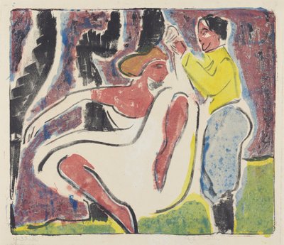 Orosz táncosok alkotó: Ernst Ludwig Kirchner