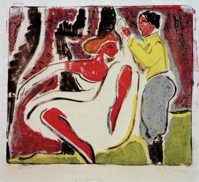 Orosz táncos pár alkotó: Ernst Ludwig Kirchner
