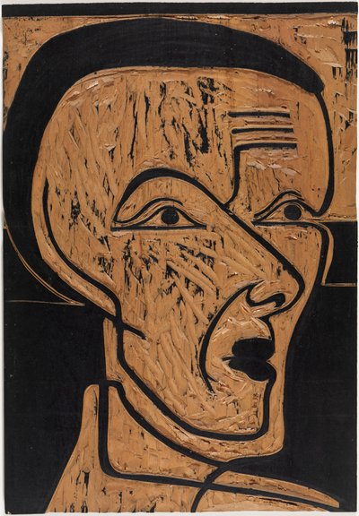 Önarckép, rajzfüzet alkotó: Ernst Ludwig Kirchner