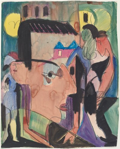 Önarckép alkotó: Ernst Ludwig Kirchner