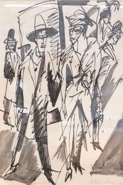 Road csillagok alkotó: Ernst Ludwig Kirchner