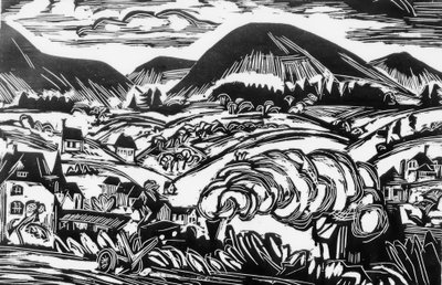 Taunus táj alkotó: Ernst Ludwig Kirchner