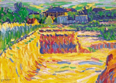 The Loam Pit, c. 1906 alkotó: Ernst Ludwig Kirchner
