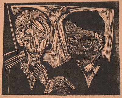Müller házaspár alkotó: Ernst Ludwig Kirchner