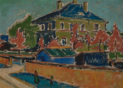 Villa Drezdában alkotó: Ernst Ludwig Kirchner