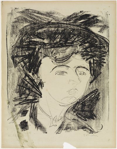 Vízionárius fej alkotó: Ernst Ludwig Kirchner