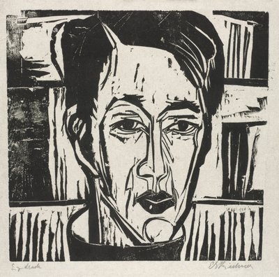 Wehrlin, Szembenézve alkotó: Ernst Ludwig Kirchner