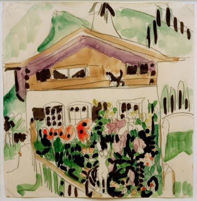 Wildbodenhaus alkotó: Ernst Ludwig Kirchner