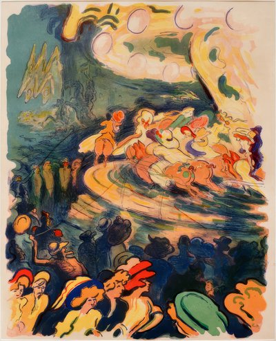 Körhinta Párizsban alkotó: Ernst Matthes