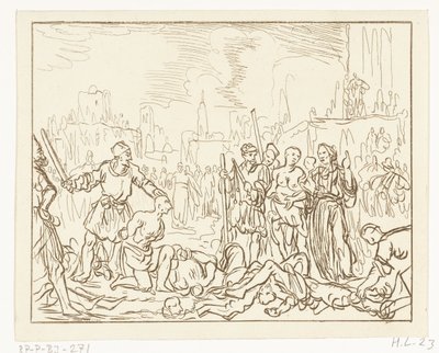 Felicitas hét fiával lefejezték alkotó: Ernst Willem Jan Bagelaar