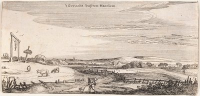 Galgebakke Haarlem közelében alkotó: Esaias van de Velde