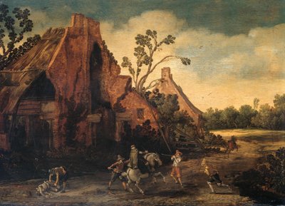 A rablás alkotó: Esaias van de Velde