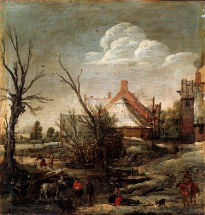 Tél, 17. század alkotó: Esaias van de Velde
