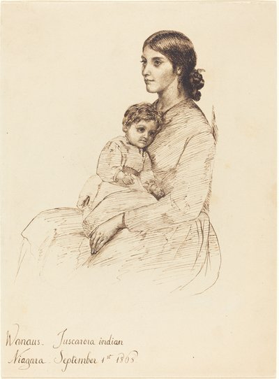 Wanaus, Tuscarora indián alkotó: Esther Frances Alexander