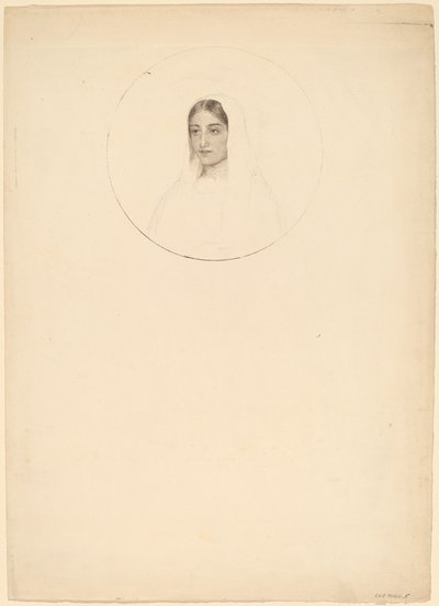 Fiatal nő feje alkotó: Esther Frances Alexander