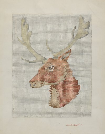 Afgán, 1937. alkotó: Ethel Dougan