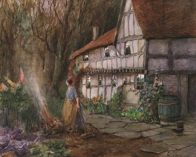 Az őszi máglya alkotó: Ethel Wane
